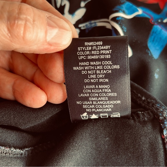 Catalina Floral Print Tankini Swim Top - Picture 7 of 10